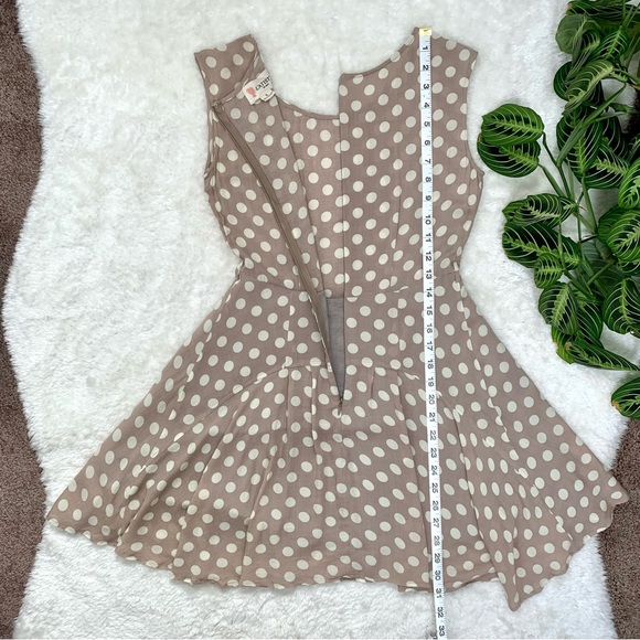 L’ATISTE by Amy Tan Polkadot Fit & Flare Mini Dress - Picture 6 of 11